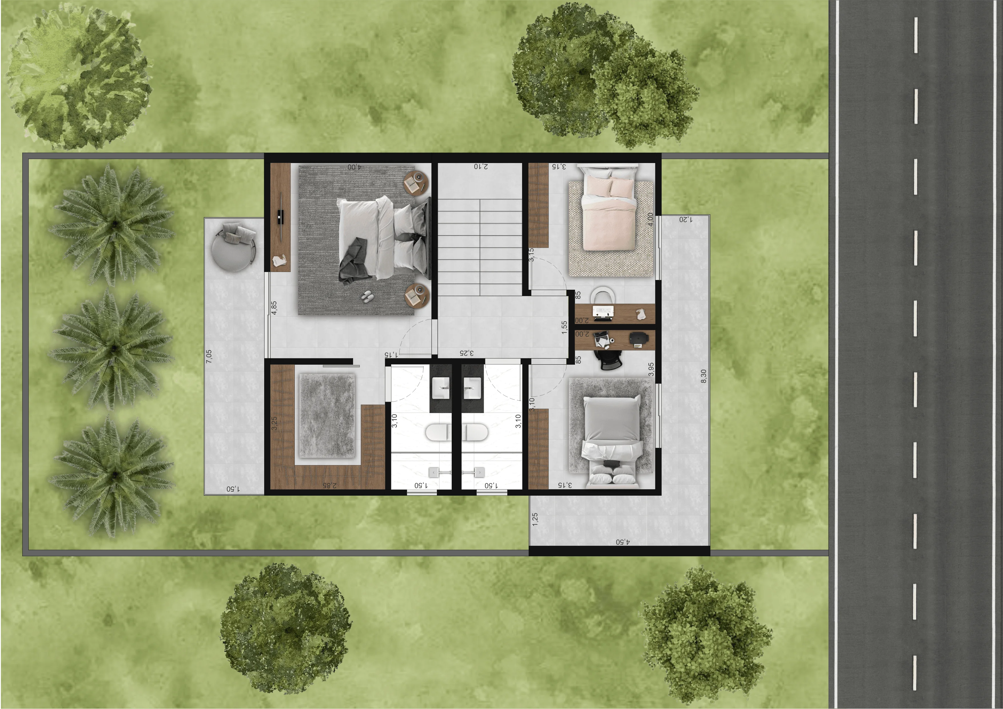 PLANTA 14 ANDAR SUPERIOR